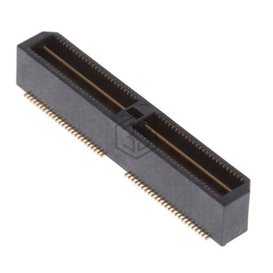 QTS-050-02-H-D-A-K - Samtec Inc. - Rectangular Connectors - Arrays, Edge Type, Mezzanine (Board to Board)