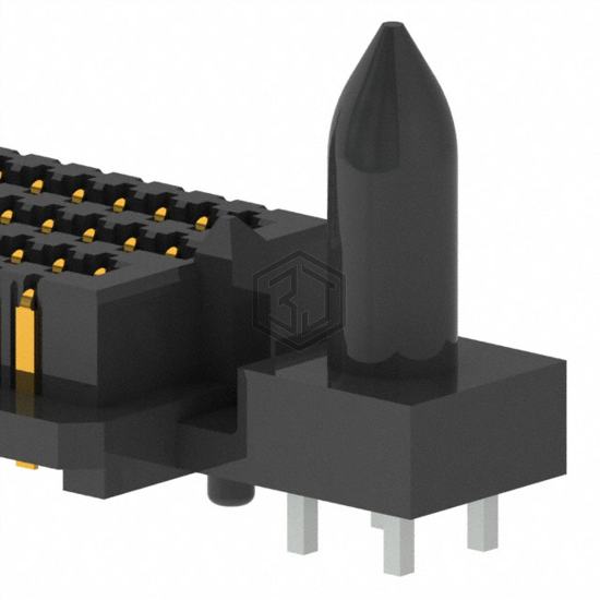 SEAM-50-02.0-S-08-1-A-GP-K-TR - Samtec Inc. - Rectangular Connectors - Arrays, Edge Type, Mezzanine (Board to Board)