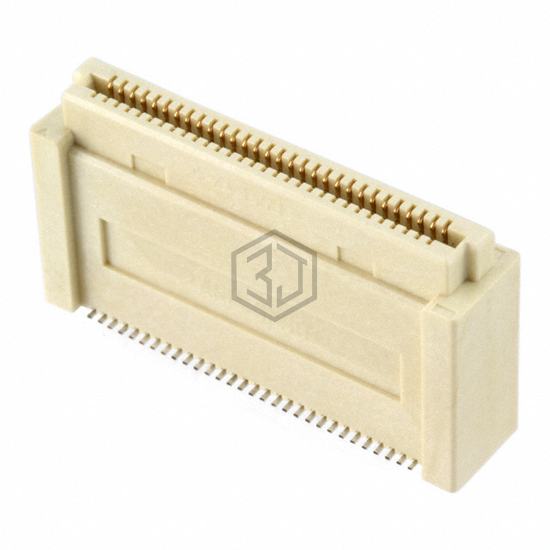 1735482-2 - TE Connectivity AMP Connectors - Rectangular Connectors - Arrays, Edge Type, Mezzanine (Board to Board)