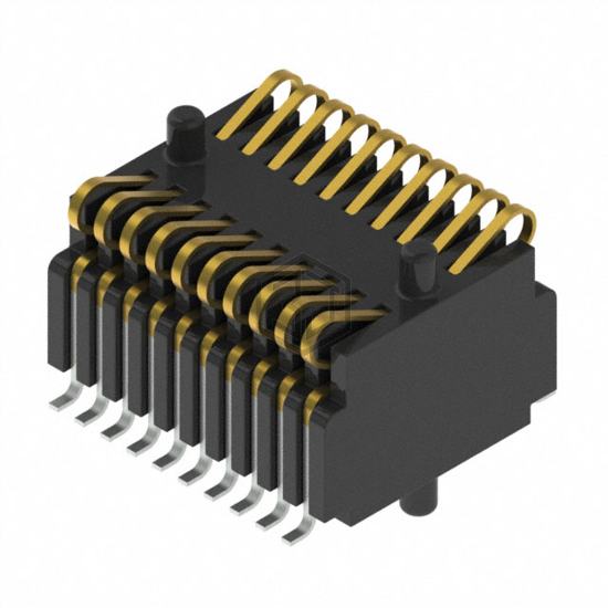 FSI-110-06-L-D-AD - Samtec Inc. - Rectangular Connectors - Arrays, Edge Type, Mezzanine (Board to Board)