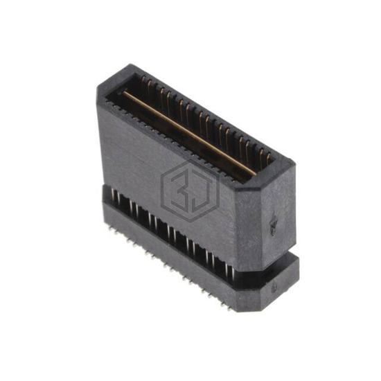 QTE-014-04-L-D-DP-A - Samtec Inc. - Rectangular Connectors - Arrays, Edge Type, Mezzanine (Board to Board)