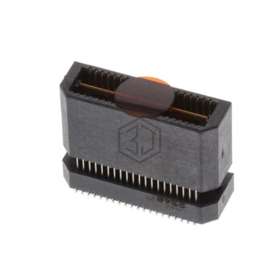 QTE-020-04-L-D-A-K - Samtec Inc. - Rectangular Connectors - Arrays, Edge Type, Mezzanine (Board to Board)