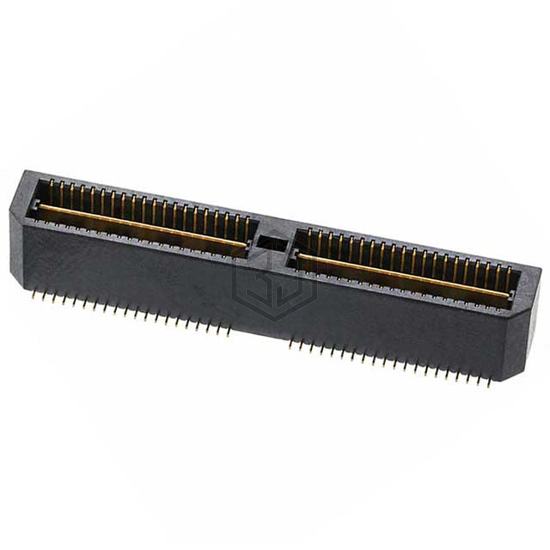 1658014-2 - TE Connectivity AMP Connectors - Rectangular Connectors - Arrays, Edge Type, Mezzanine (Board to Board)