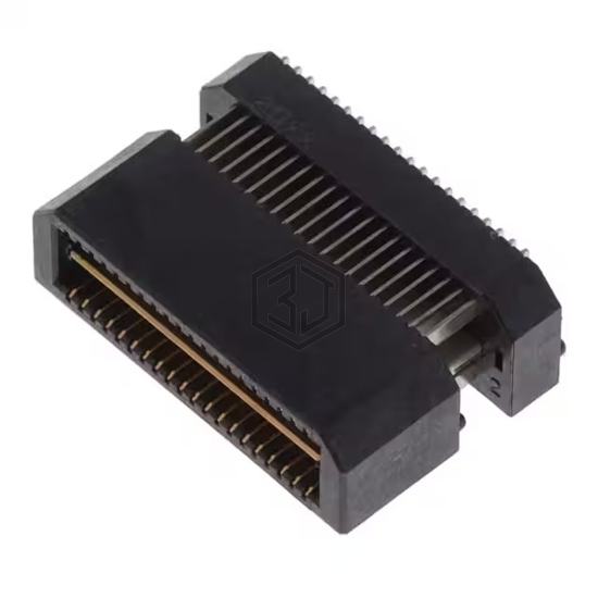 QTE-020-09-F-D-A - Samtec Inc. - Rectangular Connectors - Arrays, Edge Type, Mezzanine (Board to Board)