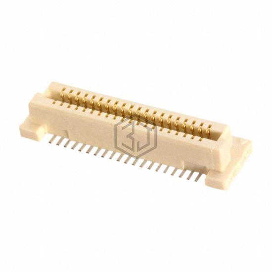 6123763-1 - TE Connectivity AMP Connectors - Rectangular Connectors - Arrays, Edge Type, Mezzanine (Board to Board)