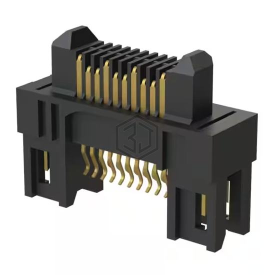 ERM8-010-01-L-D-EM2-DS-TR - Samtec Inc. - Rectangular Connectors - Arrays, Edge Type, Mezzanine (Board to Board)