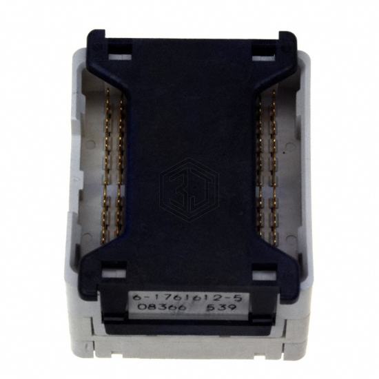 6-1761612-5 - TE Connectivity AMP Connectors - Rectangular Connectors - Arrays, Edge Type, Mezzanine (Board to Board)
