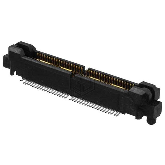 767007-9 - TE Connectivity AMP Connectors - Rectangular Connectors - Arrays, Edge Type, Mezzanine (Board to Board)