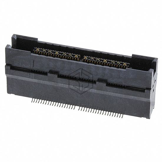 767130-2 - TE Connectivity AMP Connectors - Rectangular Connectors - Arrays, Edge Type, Mezzanine (Board to Board)