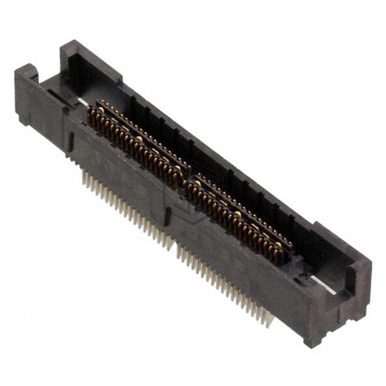 767044-2 - TE Connectivity AMP Connectors - Rectangular Connectors - Arrays, Edge Type, Mezzanine (Board to Board)