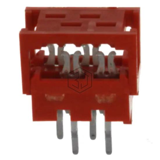 215570-4 - TE Connectivity AMP Connectors - Rectangular Connectors - Board In, Direct Wire to Board