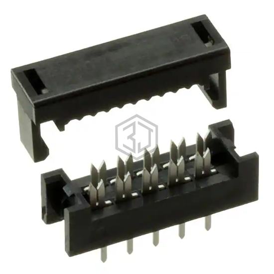 FTR-10-T - Adam Tech - Rectangular Connectors - Board In, Direct Wire to Board