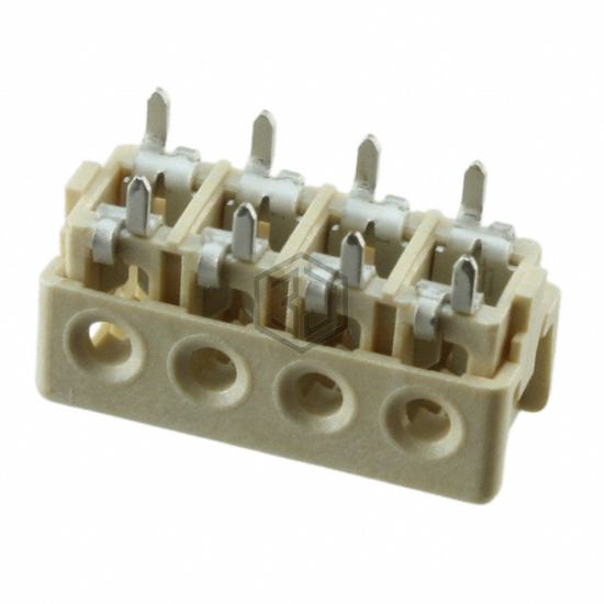 2-2106489-4 - TE Connectivity AMP Connectors - Rectangular Connectors - Board In, Direct Wire to Board