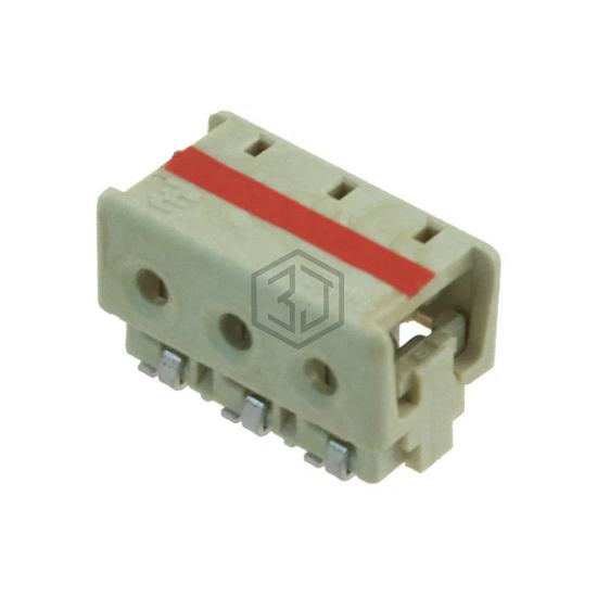 3-2106003-3 - TE Connectivity AMP Connectors - Rectangular Connectors - Board In, Direct Wire to Board