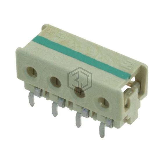 2-2106751-4 - TE Connectivity AMP Connectors - Rectangular Connectors - Board In, Direct Wire to Board