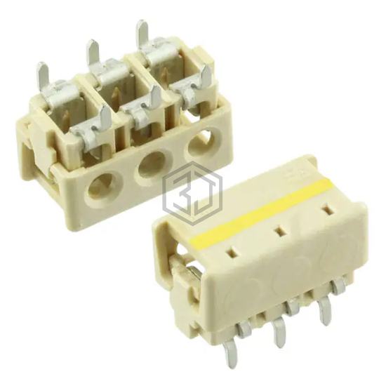 2106489-3 - TE Connectivity AMP Connectors - Rectangular Connectors - Board In, Direct Wire to Board