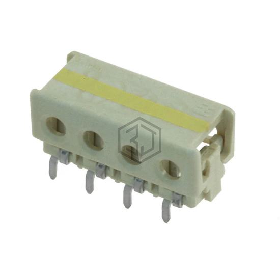 2106751-4 - TE Connectivity AMP Connectors - Rectangular Connectors - Board In, Direct Wire to Board