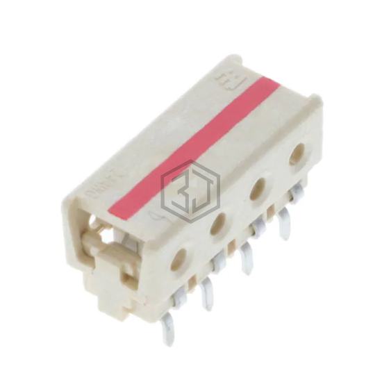 3-2106751-4 - TE Connectivity AMP Connectors - Rectangular Connectors - Board In, Direct Wire to Board