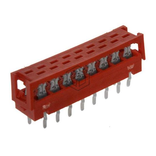 8-215570-6 - TE Connectivity AMP Connectors - Rectangular Connectors - Board In, Direct Wire to Board