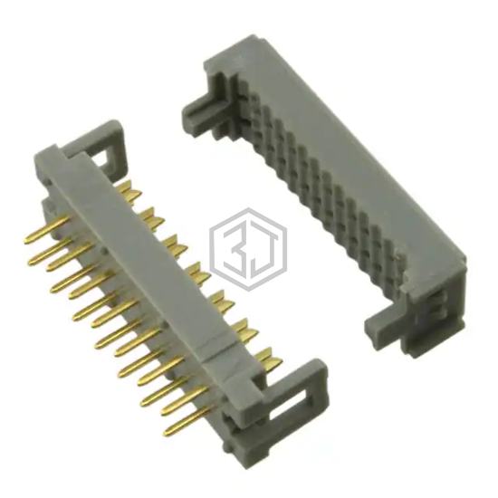 7814-0000PR - 3M - Rectangular Connectors - Board In, Direct Wire to Board