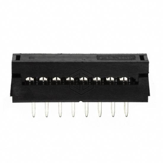 SIP110-PPPC-D08-ST-BK - Sullins Connector Solutions - Rectangular Connectors - Board In, Direct Wire to Board