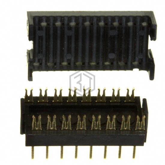 746611-6 - TE Connectivity AMP Connectors - Rectangular Connectors - Board In, Direct Wire to Board