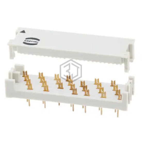 09190269643 - HARTING - Rectangular Connectors - Board In, Direct Wire to Board