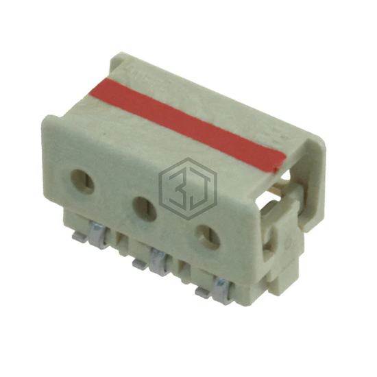 3-2106431-3 - TE Connectivity AMP Connectors - Rectangular Connectors - Board In, Direct Wire to Board
