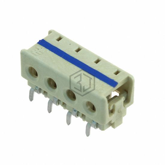 1-2106489-4 - TE Connectivity AMP Connectors - Rectangular Connectors - Board In, Direct Wire to Board