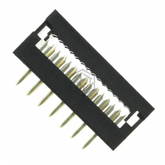 SIP110-PPPC-D07-ST-BK - Sullins Connector Solutions - Rectangular Connectors - Board In, Direct Wire to Board