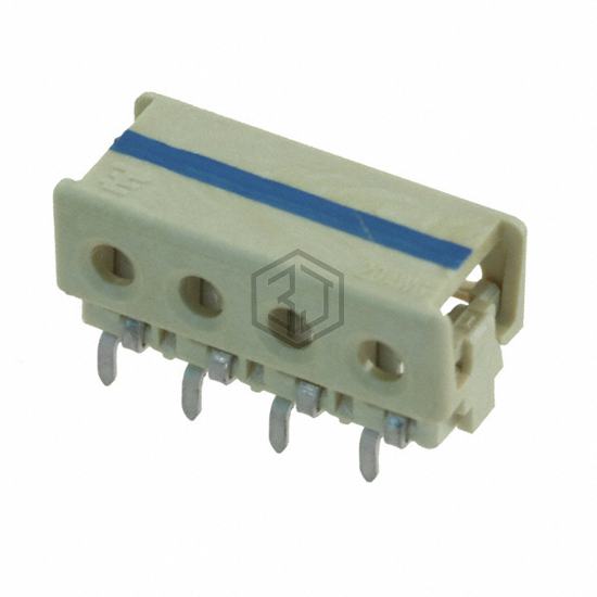 1-2106751-4 - TE Connectivity AMP Connectors - Rectangular Connectors - Board In, Direct Wire to Board