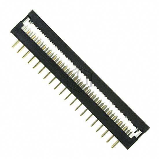 SIP110-PPPC-D20-ST-BK - Sullins Connector Solutions - Rectangular Connectors - Board In, Direct Wire to Board