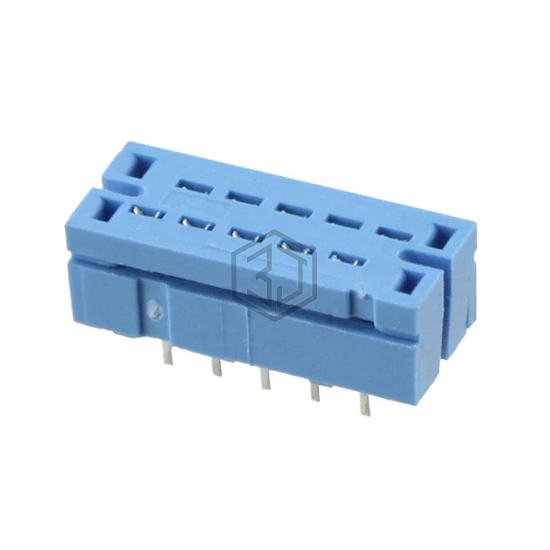 1658525-6 - TE Connectivity AMP Connectors - Rectangular Connectors - Board In, Direct Wire to Board