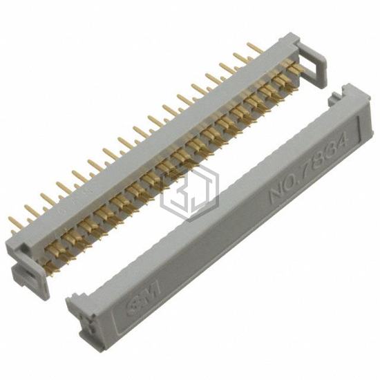 7834-0006PR - 3M - Rectangular Connectors - Board In, Direct Wire to Board