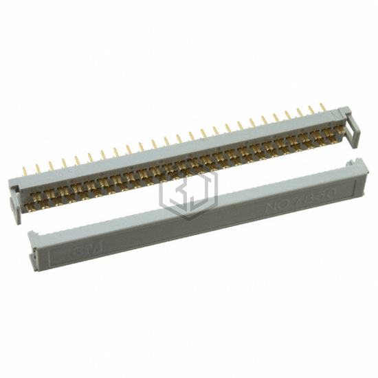 7850-0006PR - 3M - Rectangular Connectors - Board In, Direct Wire to Board
