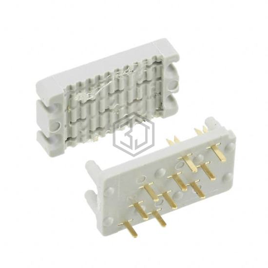 3474-0000 - 3M - Rectangular Connectors - Board In, Direct Wire to Board