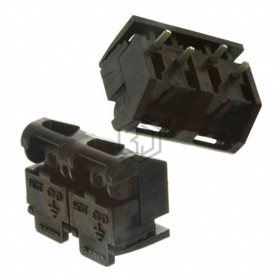 1339313-1 - TE Connectivity AMP Connectors - Rectangular Connectors - Board In, Direct Wire to Board