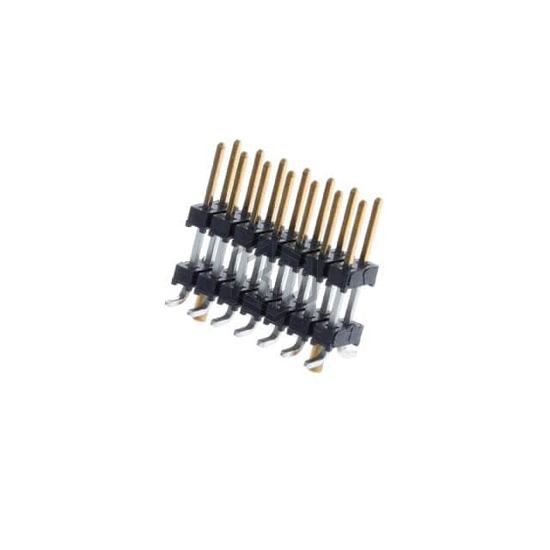 TW-07-03-L-D-280-SM-A - Samtec Inc. - Rectangular Connectors - Board Spacers, Stackers (Board to Board)