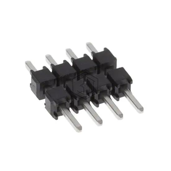 DW-04-08-T-S-256 - Samtec Inc. - Rectangular Connectors - Board Spacers, Stackers (Board to Board)