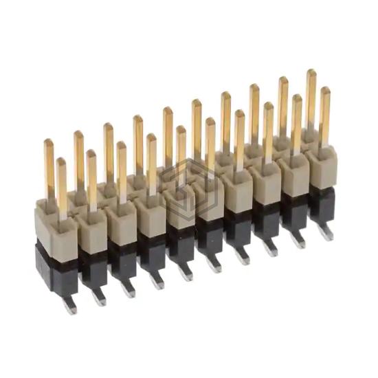 HW-10-15-L-D-300-SM - Samtec Inc. - Rectangular Connectors - Board Spacers, Stackers (Board to Board)