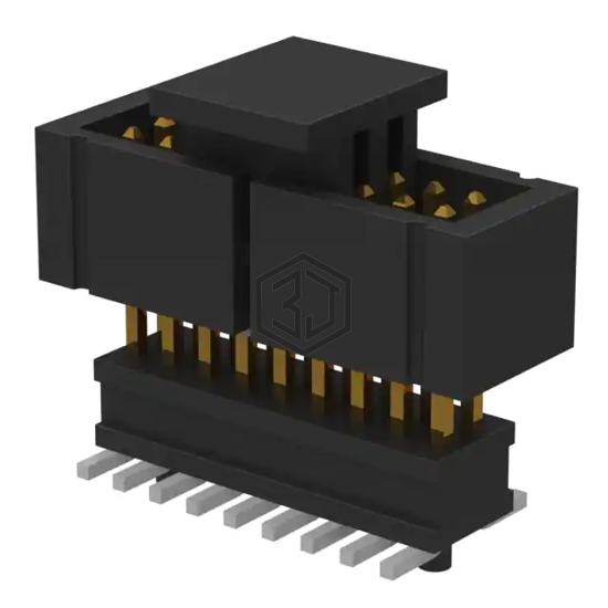 FW-09-03-L-D-290-075-ES-A-P-TR - Samtec Inc. - Rectangular Connectors - Board Spacers, Stackers (Board to Board)