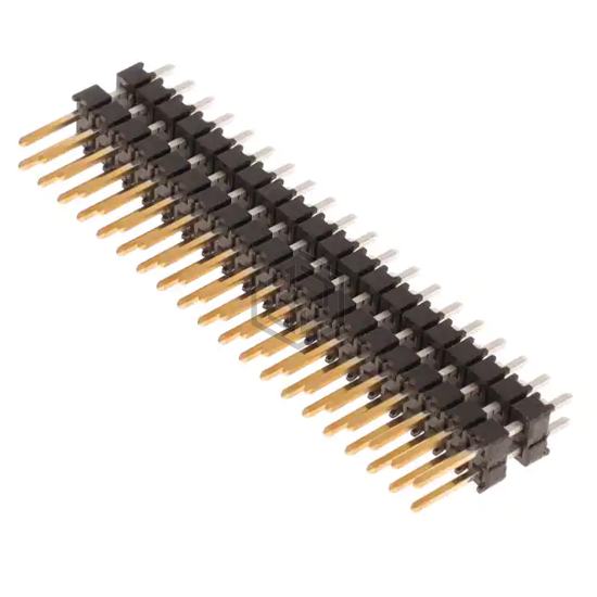 DW-20-15-L-D-280 - Samtec Inc. - Rectangular Connectors - Board Spacers, Stackers (Board to Board)