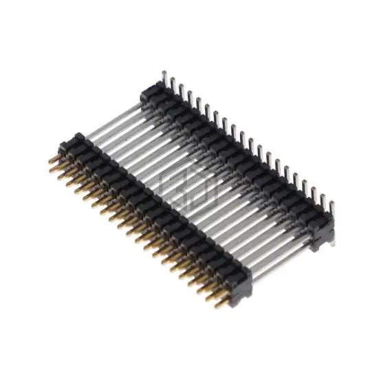 FW-20-05-L-D-525-075 - Samtec Inc. - Rectangular Connectors - Board Spacers, Stackers (Board to Board)