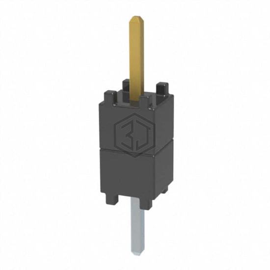 DW-01-07-F-S-200 - Samtec Inc. - Rectangular Connectors - Board Spacers, Stackers (Board to Board)