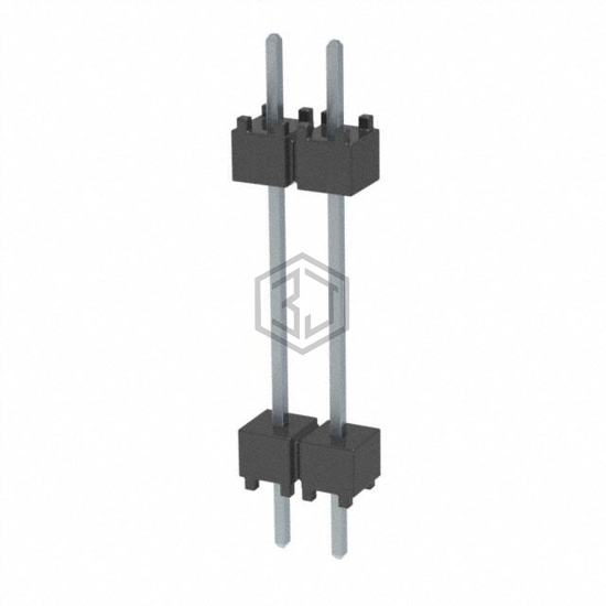 DW-02-10-T-S-600 - Samtec Inc. - Rectangular Connectors - Board Spacers, Stackers (Board to Board)