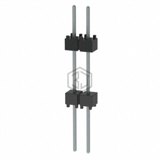 EW-02-12-T-S-500 - Samtec Inc. - Rectangular Connectors - Board Spacers, Stackers (Board to Board)