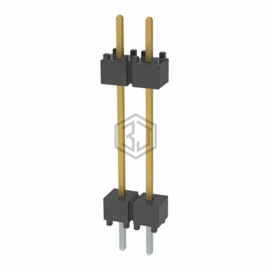 DW-02-10-L-S-600 - Samtec Inc. - Rectangular Connectors - Board Spacers, Stackers (Board to Board)