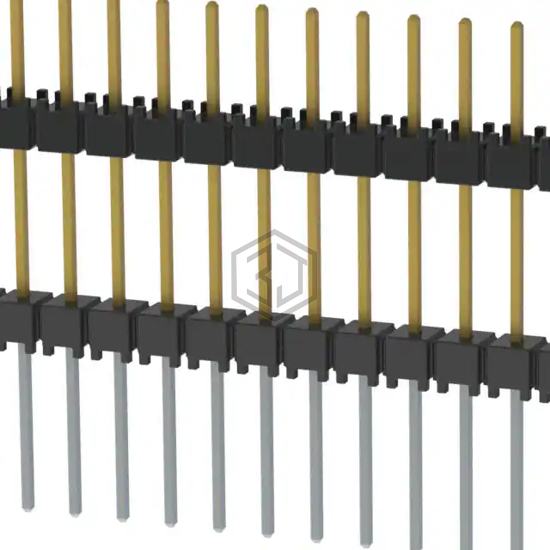 EW-50-12-L-S-500 - Samtec Inc. - Rectangular Connectors - Board Spacers, Stackers (Board to Board)