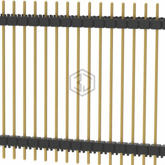 DW-24-14-G-S-1200 - Samtec Inc. - Rectangular Connectors - Board Spacers, Stackers (Board to Board)