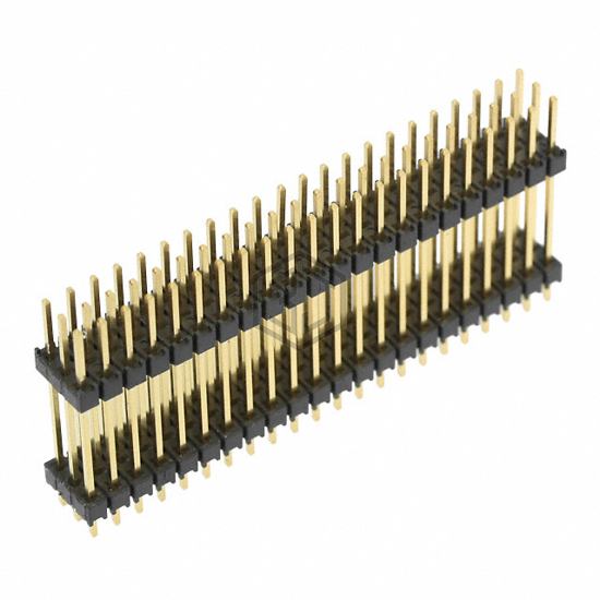 DW-22-12-G-T-670 - Samtec Inc. - Rectangular Connectors - Board Spacers, Stackers (Board to Board)